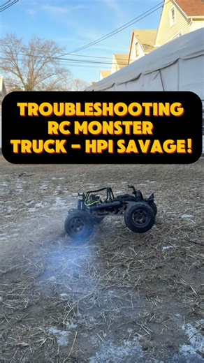 Every Nitro RC car has a story 🛻💨 HPI savage in for service 🔧 #rctruck #rcmonstertruck #rccars #nitrorc #rcnitro #hpisavage #islandhobbynut #rcnation | Island Hobby Nut