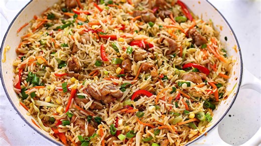 Discover the secret to perfect spring fried rice