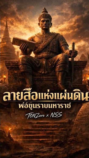 ลายสือแห่งแผ่นดิน ⚔️ กำเนิดภาษาไทย | พ่อขุนรามมหาราช ปล่อย 22/2/69 09.00 น.