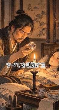 すべてを見透す不思議な玉｜見透しの玉【日本昔話】#見透しの玉 #昔話 #不思議な話 #江戸時代 #人情話 #心温まる話 #日本の物語
