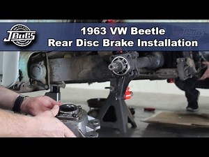 JBugs - 1963 VW Beetle - Rear Disc Brake Installation