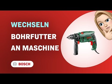 How to change the chuck on the Bosch PSB 500 RE drill