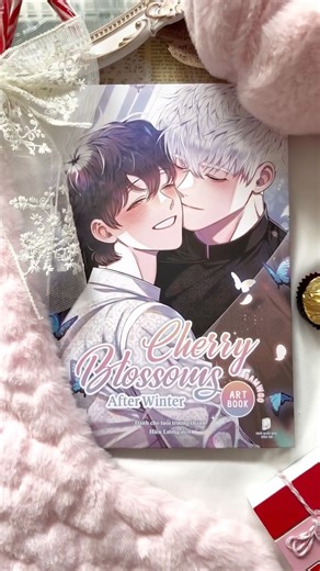 mây ᐢ× ༝ ×ᐢ on Instagram: "Cherry Blossom After Winter Artbook 🌸 —— #cherryblossomafterwinter #blmanhwa #bl #boylove #cherryblossomafterwintermanhwa"