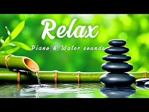 Calming Spa Music | 8 Hours of Soothing Piano Tunes and Peaceful Water Sounds