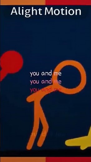 you and me tsc and red#alanbecker #stickman #animation
