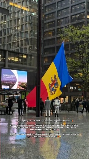 Moldova's National Flag Day 💙💛❤️
