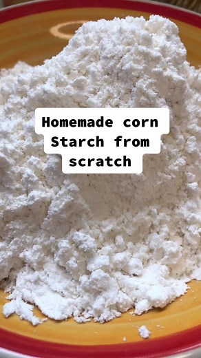 Homemade corn starch recipe from scratch. #cornstarch #hustle | Corn starch