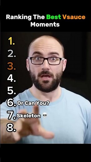 Best Vsauce Moments Ranked #shorts ‪@Vsauce‬