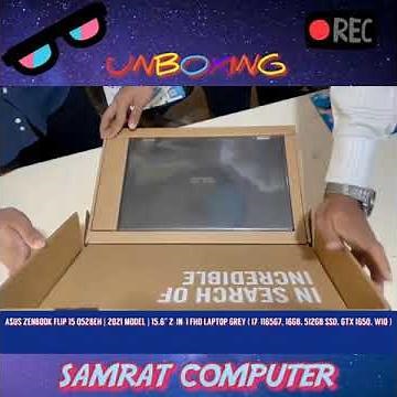 UnBoxing ZenBook Flip 15 Q528EH