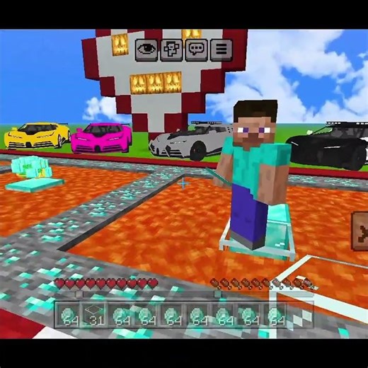 Poor and Rich… One Act of Help Changed Everything ✨ #minecraft #shorts
