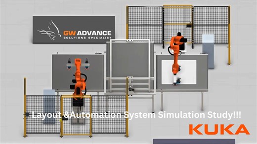 ✴Layout &Automation System Simulation Study!!! Let us help you solve the hard problems of industrial robot automation. 👷‍♂️What do you wish to automate? Let us design your solution! " GWA Engineering " Offers Industrial Automation Services and Solutions with Industrial Robots 🤖. ➖➖➖➖➖➖➖➖➖➖➖ New Robot with Turn-Key solution ☑️ Equipment & Robot Automation Solution ☑️ Robot System Simulation Study ☑️ OEM Engineering ☑️ Production improvement ☑️ Engineering Consultant ☑️ Technical Training 📩Emai