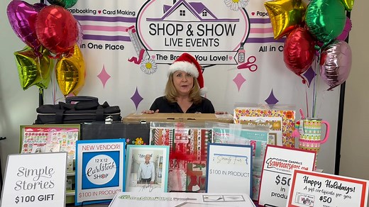 Who's ready for Shop & Show Live? One more sleep. Wiz | Paper Wizard Scrapbook Company
