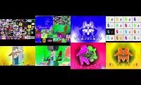 Mix of 8 videos from youtube : TOO MUCH NOGGIN AND NICK JR LOGO COLLECTIONS