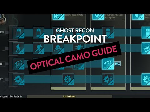 Ghost Recon Breakpoint - Complete Optical Camo Guide