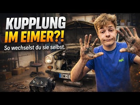 Clutch broken?! 🔧 How to replace it yourself on a Trabant 601!