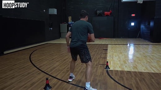 【篮球训练】过人脚步技巧—Skip Step后接Push Cross或Swing Step