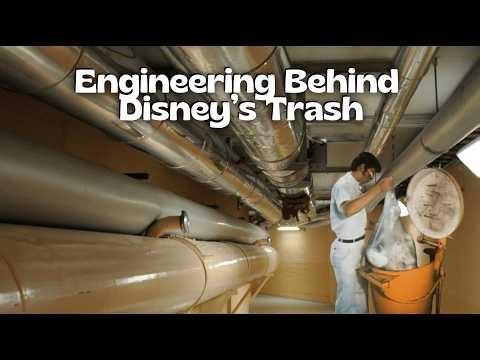 Inside Disney World’s Pneumatic Trash System | A Civil Engineering Deep Dive