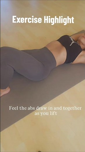 🔥My favourite variation of a crunch to fire up those abdominal muscles #corework #pilates