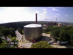 Time Lapse DN Tanks Deconstruct Steel Construct Concrete Partner With RPU