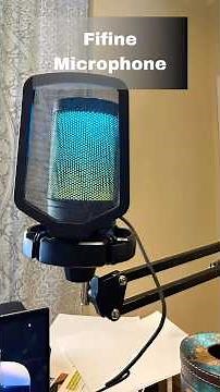 Level Up Your Sound: FIFINE A6T Mic Test 🎙✨