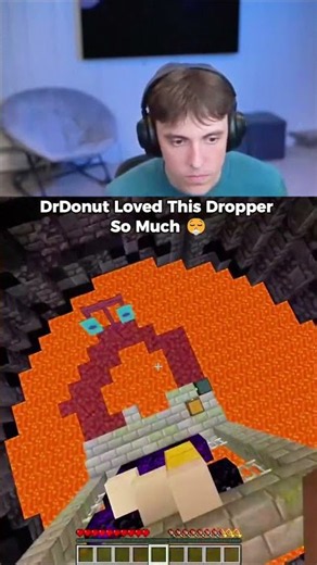 DrDonut vs The Deep Dark: Can He Survive? #minecraft #shorts