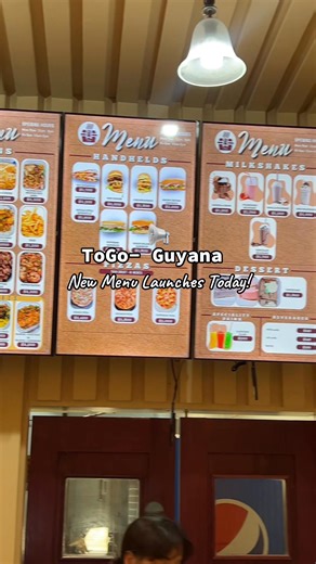 ToGo New Menu Launched TODAY! #ToGoGuyana #foodforfoodies #amazoniamallguyana🇬🇾 #foryoupage #fyp | ToGo - Guyana