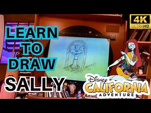 How to Draw Sally Nightmare Before Christmas Disney California Adventure Animation Academy [4K]