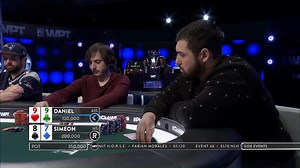 Simeon and Daniel go head to head at this final table. | World Poker Tour (WPT)