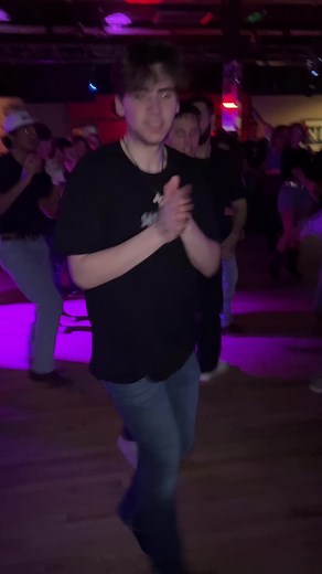 Line Dancing at Electric Cowboy in Lewisville, Texas