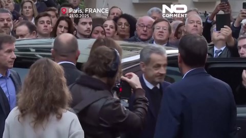 Nicolas Sarkozy begins prison sentence over campaign fraud case