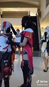 mother of the year 🥲✨💕 #genshinimpact #genshinimpactcosplay #fyp #beidoucosplay #kazuhacosplay #ningguangcosplay #keqingcosplay #eulacosplay #lisacosplay #scaramouchecosplay #beiguang #foryoupage
