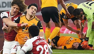 Wolves star Raul Jimenez breaks silence after suffering fractured skull - Extra.ie