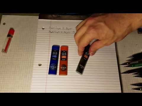 Mechanical Pencil Lead Tests and Reviews