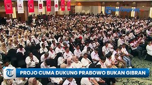 Membelot! Projo Blak-blakan Tak Lagi Dukung Gibran Kini Nyatakan Bakal Sukseskan Prabowo di Pilpres. Selengkapnya>> https://bitly.cx/UnwPu #projo #gibran #prabowo #beritapolitik #MataLokalMenjangkauIndonesia #tribunvideo #beritahariini | Tribun Video