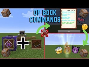 Command Block Tutorial #53: OP Book Commands in Minecraft (1.14+)
