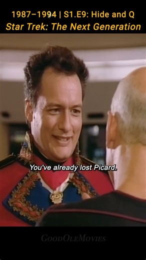 📺 STAR TREK: THE NEXT GENERATION — Q as a Marshal of France 🇫🇷 #shorts