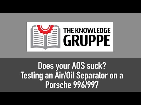 Does your AOS suck? Testing the AOS on a Porsche M96/M97 motor.