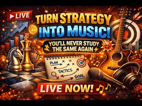 🎧 Strategy Sounds LIVE: Learn Strategic Management Through Music 🔥