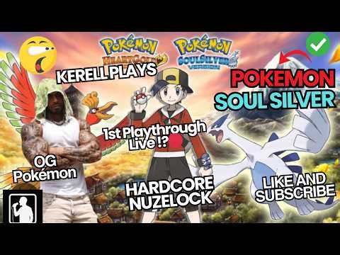 POKEMON SOULSILVER Hardcore Nuzlocke LIVE 🔥 Death = Release | Road to Red (2026) #pokemon #live