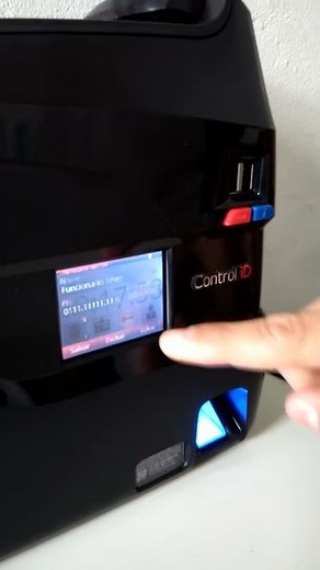 Como Cadastrar Digital no relógio de ponto Control ID