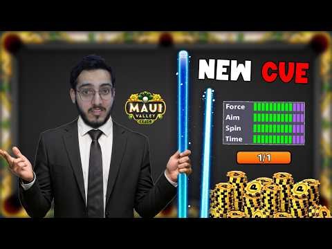 BLUE CUE MAXED ON 2B TABLE 8 BALL POOL 😱‼️