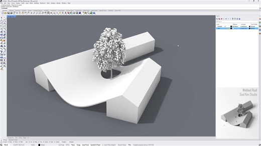 Rhino 8 Architecture - 1 - Saul Kim Studio