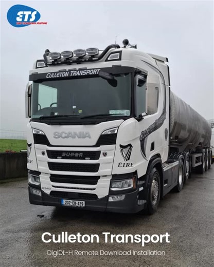 Euro Tachograph Solutions on Instagram: "Delighted to support Culleton Transport with the installation of tachograph remote downloaders in their fleet. They now benefit from seamless remote downloading and monthly tachograph reports completed by their dedicated ETS account manager, using the OPTAC3 analysis software. 📱👉051 348 331"
