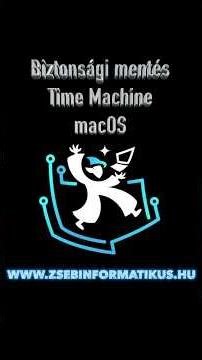 Biztonsági mentés - Time Machine (macOS)