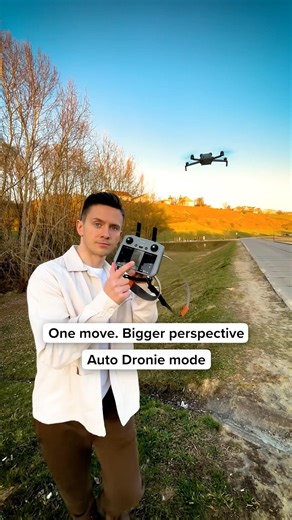 How to Film a Dronie Shot | DJI Mini 5 Pro Auto Dronie Mode | Cinematic Drone Movement Tutorial