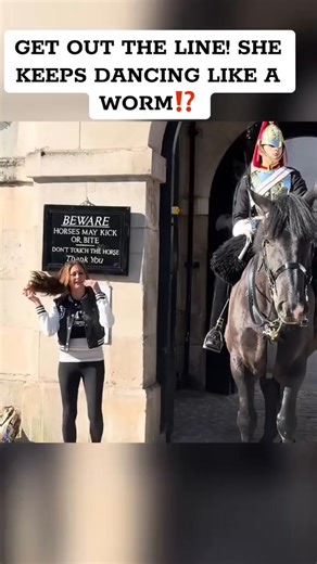 GET OUT THE LINE! SHE KEEPS DANCING LIKE A WORM⁉️ #royal #army #guard | guard royal army | Facebook