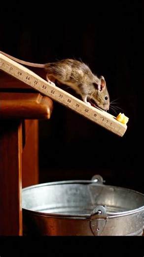 No way Mouse climbs the can it b alance