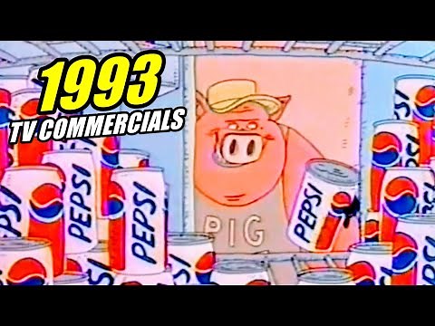 Half Hour of 1993 TV Commercials - 90s Commercial Compilation #25