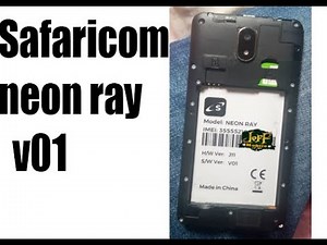 NEON RAY (V01): HOW TO FIX HANG ON LOGO SAFARICOM NEON RAY J11 VO1 FOR CM2 WITH FIRMWARE