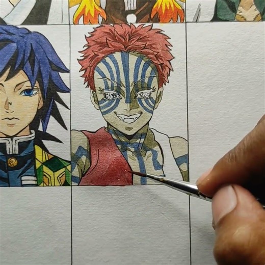 Day -8 of Demon slayer character chart #anime #demonslayer #tending #demonslayermerch